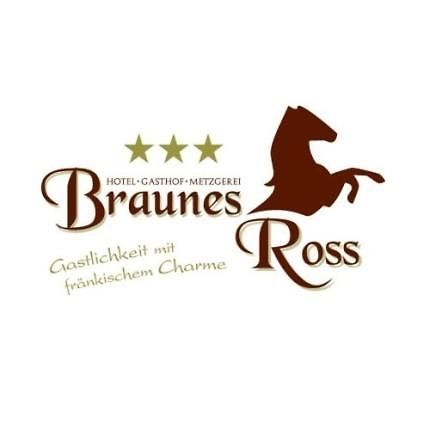 Braunes Ross Weidhausen bei Coburg Exteriér fotografie