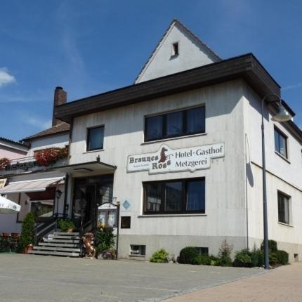 Braunes Ross Weidhausen bei Coburg Exteriér fotografie
